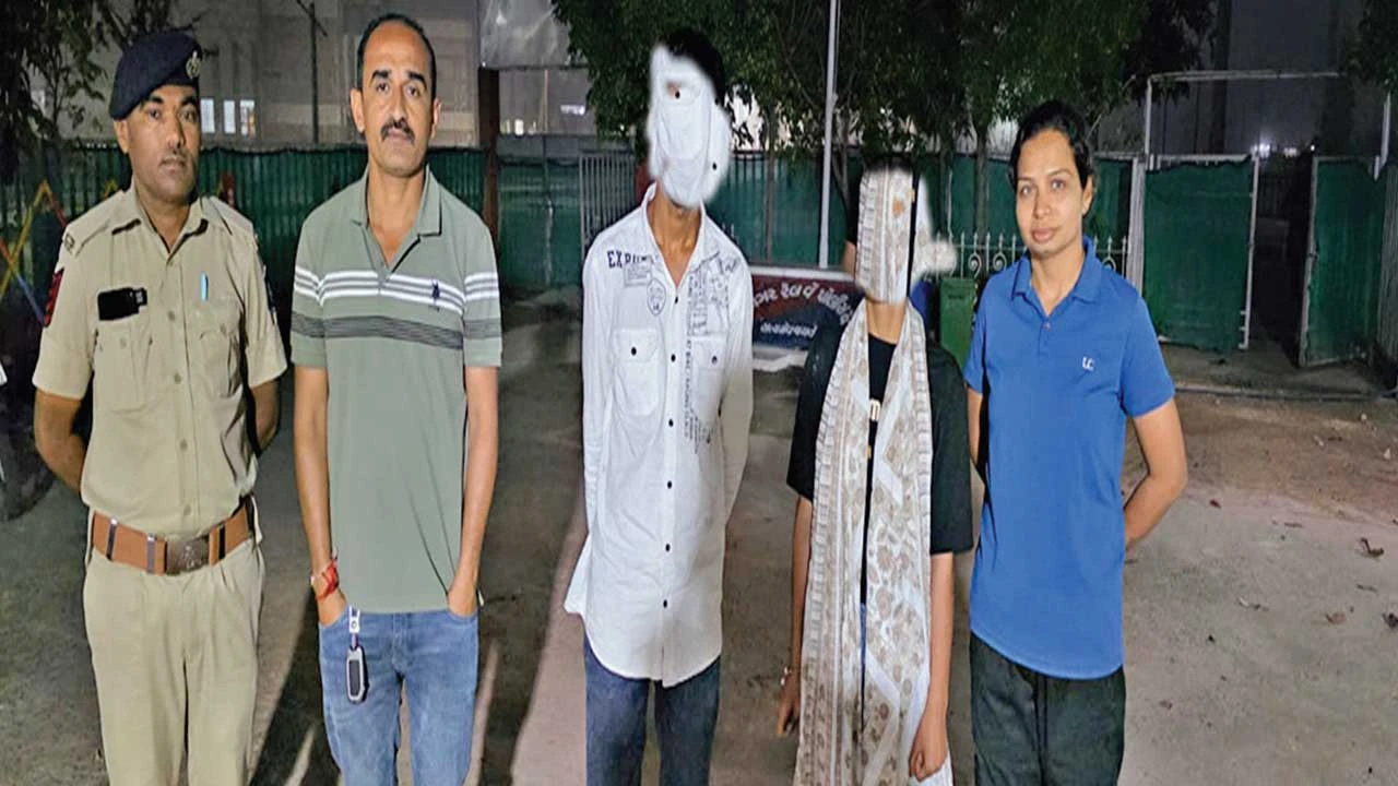 Surendranagar: સગીર પ્રેમી પંખીડાને સુરેન્દ્રનગર રેલવે સ્ટેશનેથી પોલીસે ઝડપ્યા 