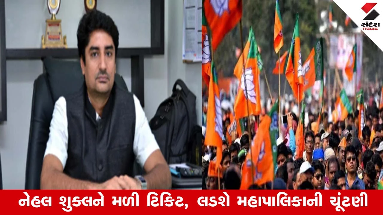 Local Body Elections 2026 : રાજકોટ ભાજપમાં મોટો ઉલટફેર, વોર્ડ નં.7માં શૈલશ જાનીનું પત્તુ કપાયું, ડો.નેહલ શુકલએ બાજી મારી
