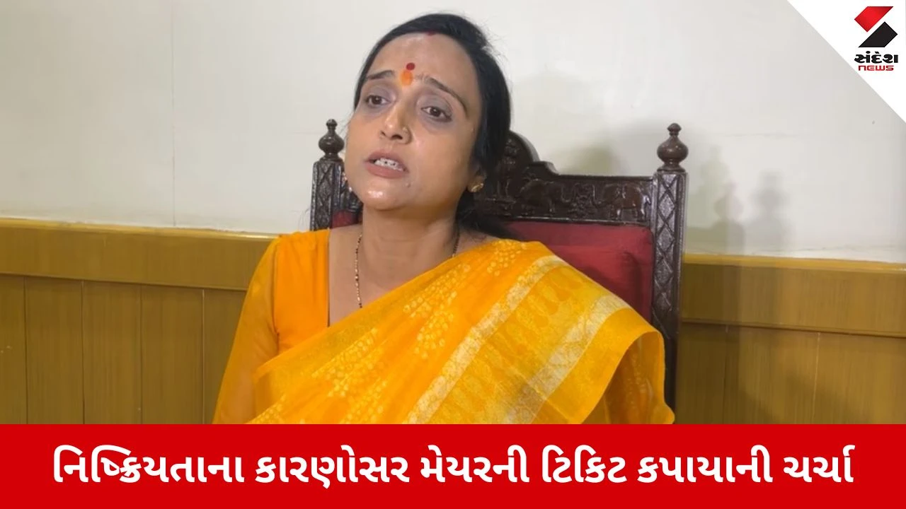 વડોદરાના મેયર સહિત દિગ્ગજોને ભાજપે ટિકિટ ન આપી, 'નો-રિપીટ થિયરી'નો કડક અમલ.