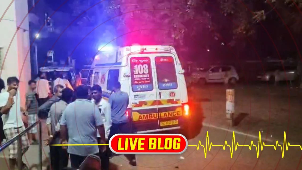 Gujarat Latest News Live :  લીંબડી-અમદાવાદ હાઈવે પર ટ્રેક્ટર અને ડમ્પર વચ્ચે ટક્કર, 15થી વધુ લોકો ઇજાગ્રસ્ત 