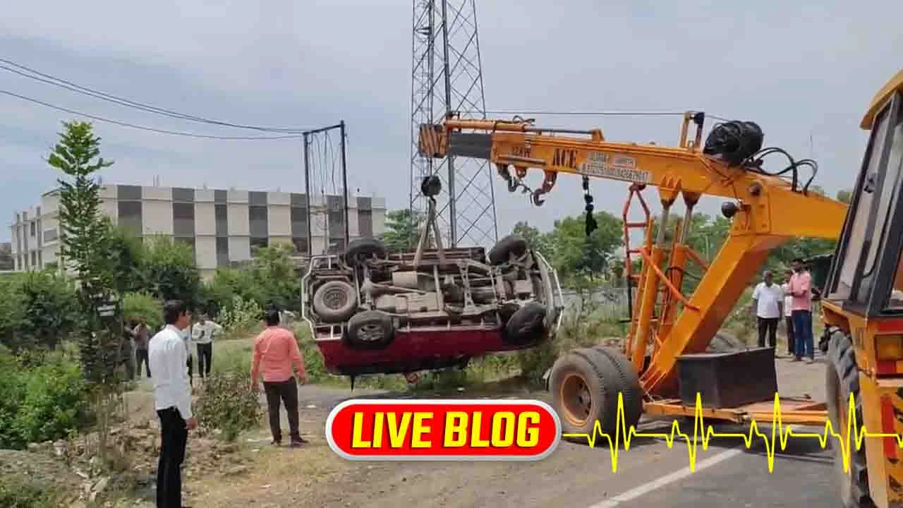 Gujarat Latest News Live : ઉમરેઠ લીંગડા રોડ પર સ્કોર્પિયો કાર કાંસમાં ખાબકી, ક્રેનની મદદથી બહાર કઢાઈ, કારમાં સવાર વ્યક્તિ અને ડ્રાઈવરનો આબાદ બચાવ 