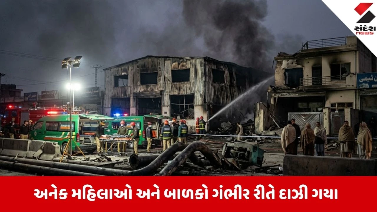 Pakistan: પાકિસ્તાનના ખૈબર પખ્તુનખ્વા ગેસ પાઈપલાઈનમાં ભીષણ વિસ્ફોટ થતા આઠ લોકોના મોત થયા.