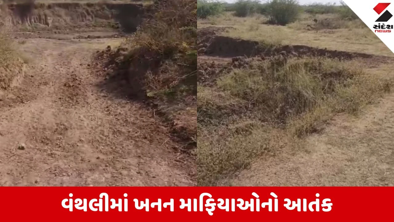 Junagadh: વંથલીના કાજલીયાળીમાં ગૌચર જમીન ખોતરી નાખી, રોકવા ગયેલા સરપંચને અધિકારીઓએ ધમકાવ્યા!