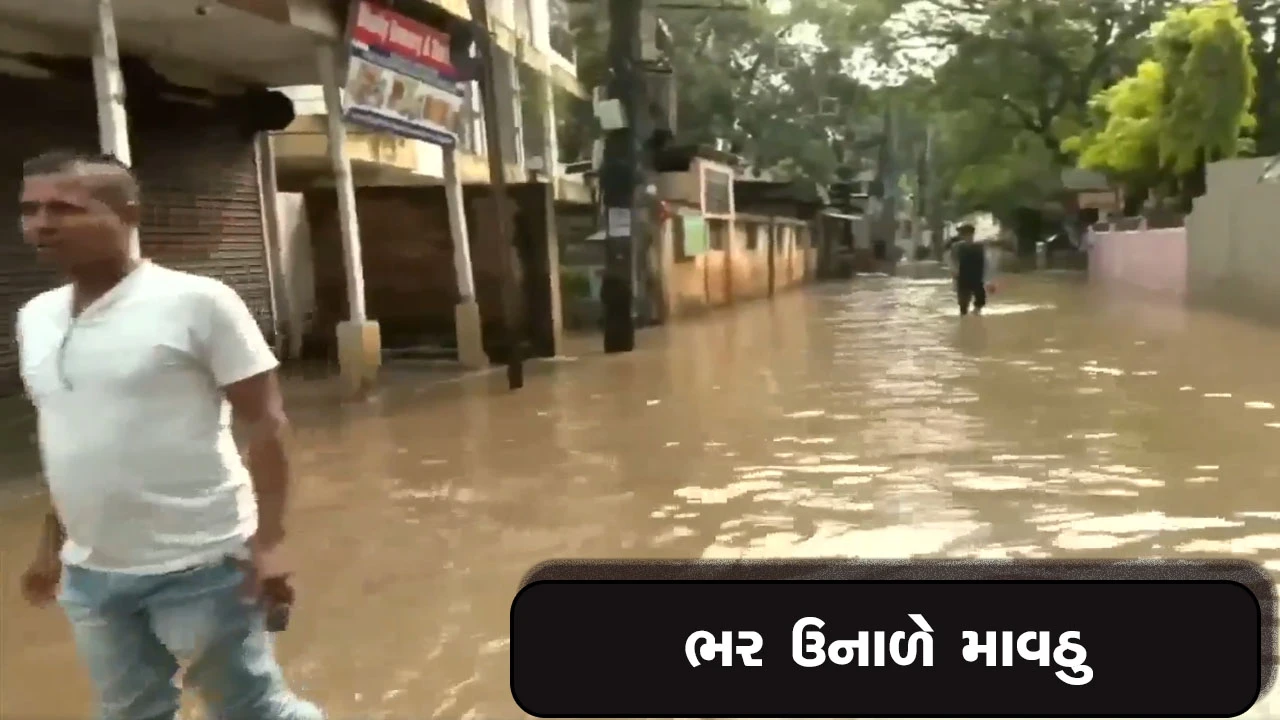 આસામમાં ભારે વરસાદથી રસ્તાઓ પાણીમાં ગરકાવ: જનજીવન અસ્તવ્યસ્ત.