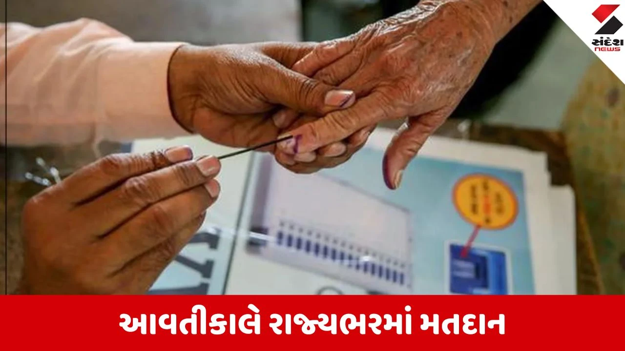 આવતીકાલે સ્થાનિક સ્વરાજ્યની ચૂંટણીનું મતદાન, લોકશાહીનો મહાકુંભ.