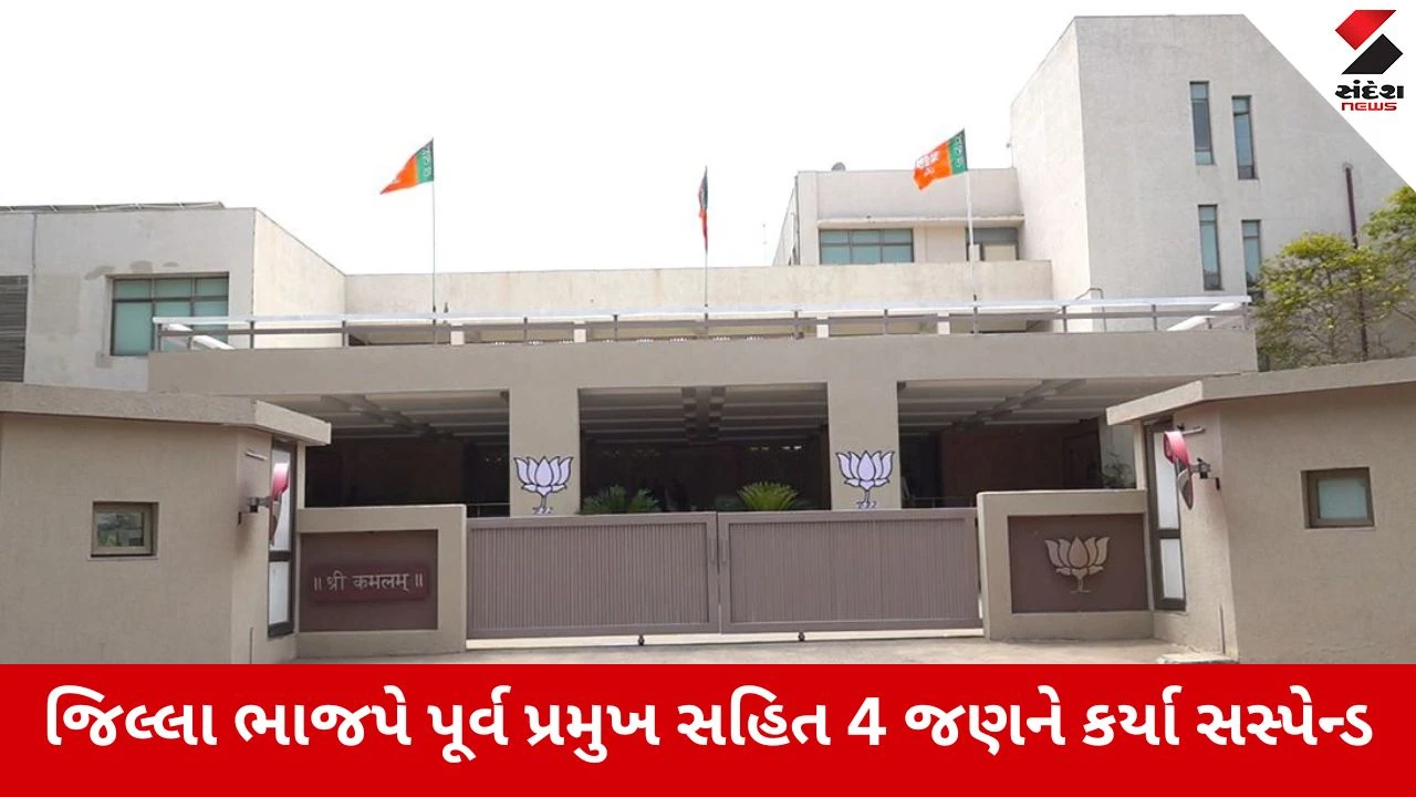 Local Body Elections 2026 : બોડેલી તા. પંચાયતના પૂર્વ પ્રમુખ શીતલકુવરબા સહિત 4 સભ્યો સસ્પેન્ડ 