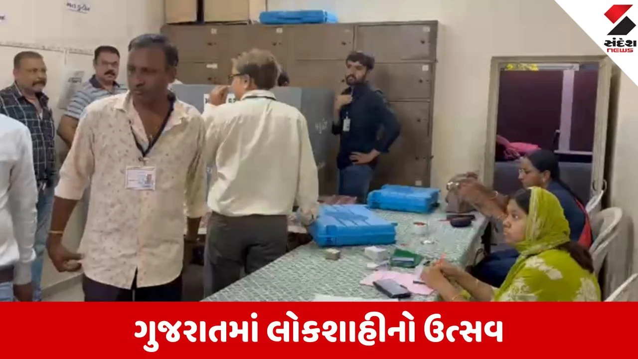 Gujarat Local body election 2026 : 'ગરમી વધે તે પહેલા મતદાન', આકરા તાપથી બચવા ગુજરાતના મતદારોએ સવારથી જ મતદાન કેન્દ્રો પર
