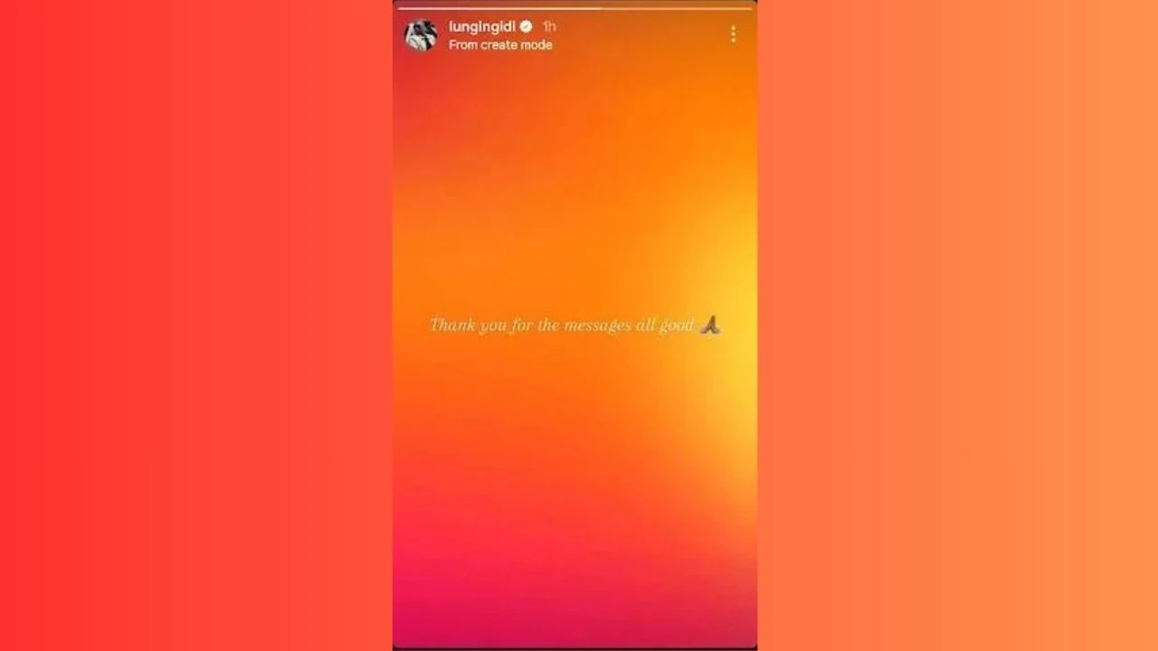 Lungi Ngidi Post