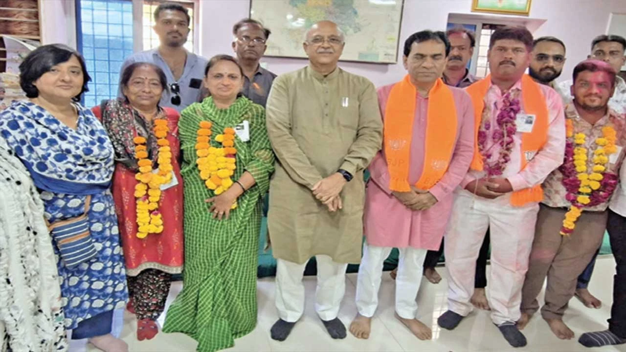 સુરેન્દ્રનગર: સ્થાનિક સ્વરાજ્યમાં તાજપોશીની તૈયારી.