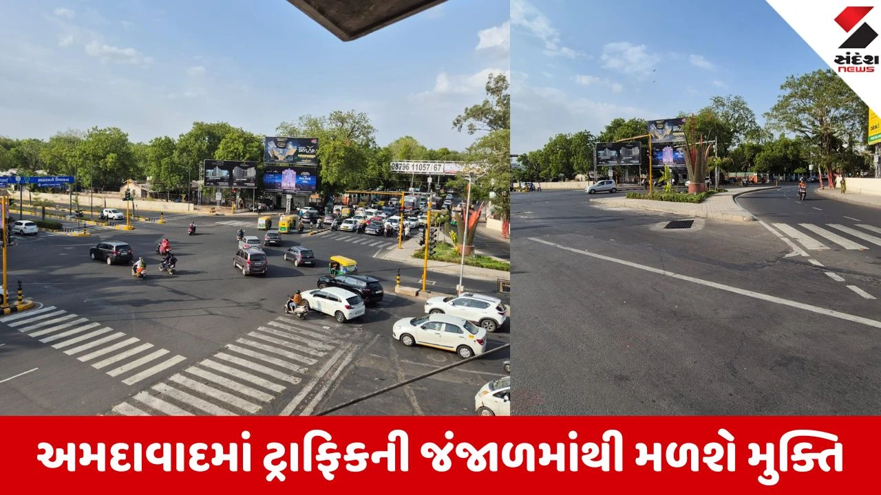 ટ્રાફિક ઘટાડવા AMCનો 100 જંક્શન પર માસ્ટર પ્લાન.