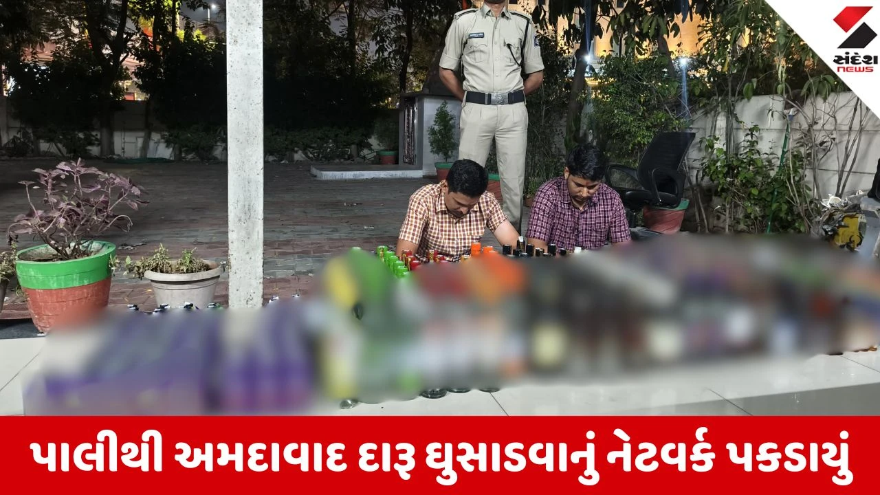 મોંઘી કારમાં દારૂની હેરાફેરી, PCBએ બે ભાઈઓને જેલભેગા કર્યા.