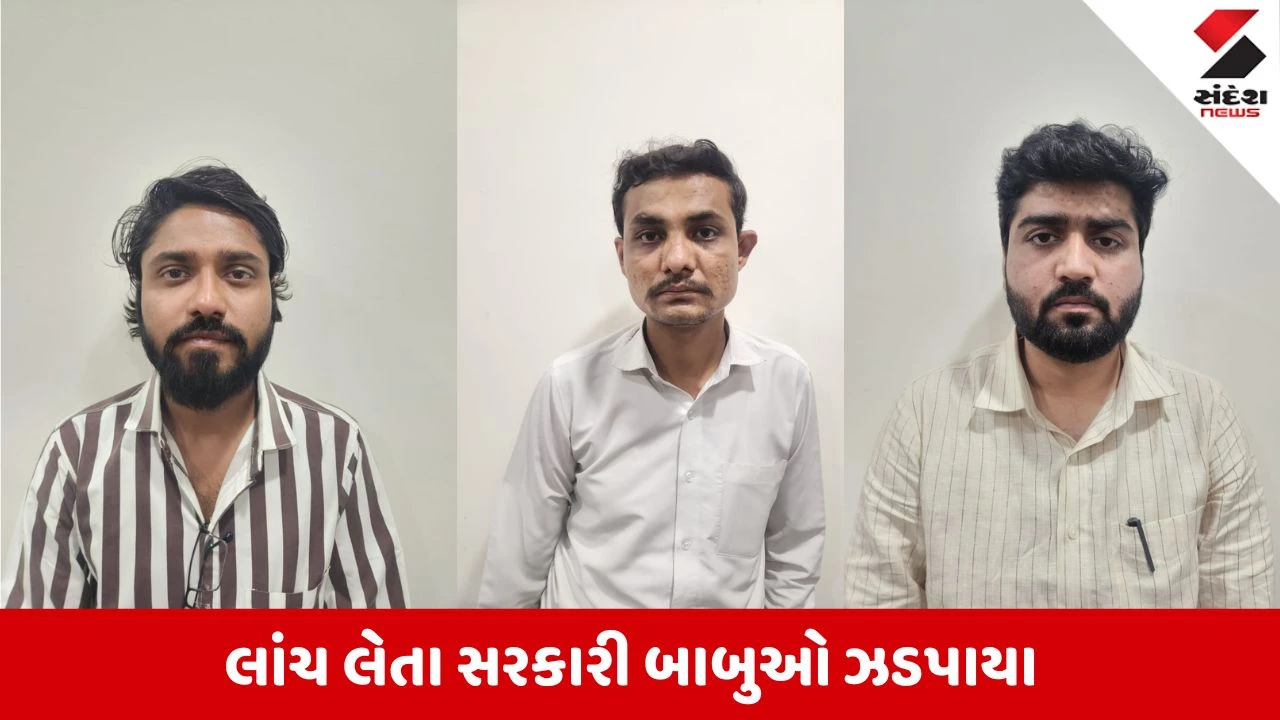 Ahmedabad News: નરોડા સબ-રજિસ્ટ્રાર કચેરીમાં રૂ. 2.50 લાખની લાંચ લેતા 4 ઝડપાયા, વોટ્સએપ કોલથી કર્યું હતું સેટિંગ!