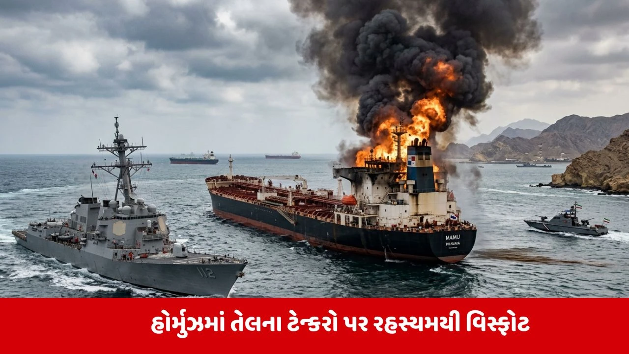 હોર્મુઝ સ્ટ્રેટ: ઈરાનનો ટ્રમ્પને પડકાર, દક્ષિણ કોરિયન ટેન્કર પર બ્લાસ્ટ.