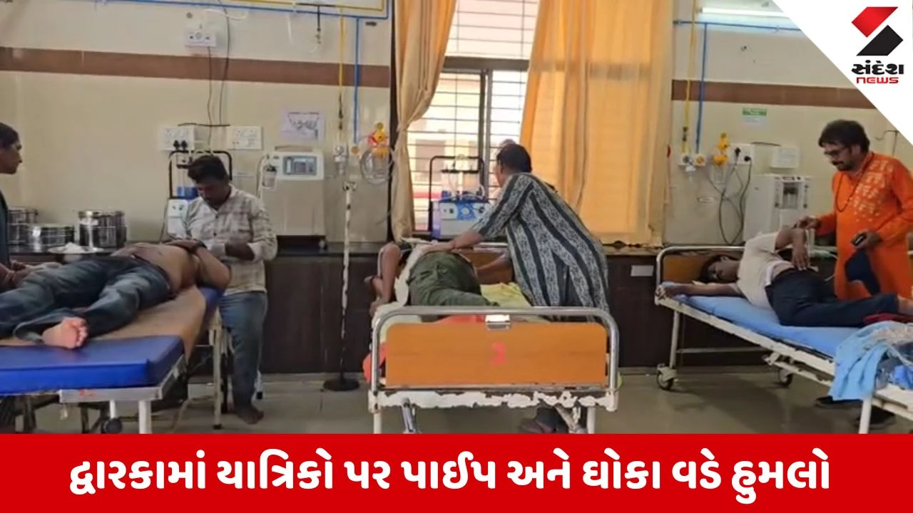 Dwarka News: નારેશ્વર દર્શનાર્થે આવેલા યાત્રિકો પર અજાણ્યા શખ્સોનો હિંસક હુમલો, છેડતીની આશંકા વચ્ચે મહિલાઓ સહિત 5 ઈજાગ્રસ્ત