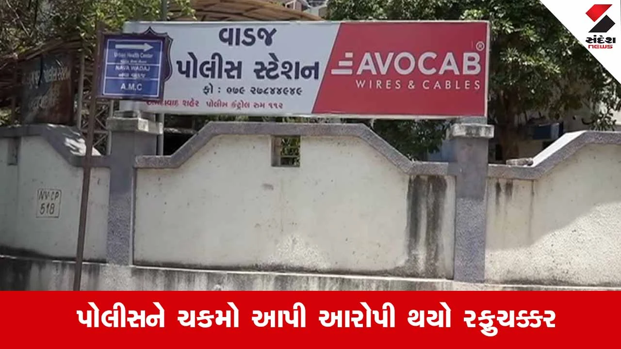 Ahmedabadમાં વાડજ પોલીસને થાપ આપી પોક્સોનો આરોપી ફરાર, મેડિકલ તપાસ બાદ પોલીસ સ્ટેશનના દરવાજેથી જ છૂ મંતર!