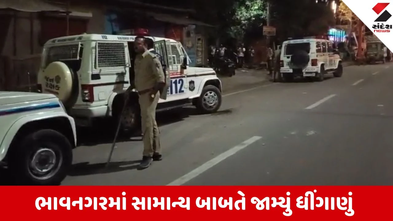 Bhavnagar: સામાન્ય બોલાચાલીમાં તલવારો અને પથ્થરો ઉછળ્યા, બે પરિવારો સામસામે આવી જતાં અફરાતફરી