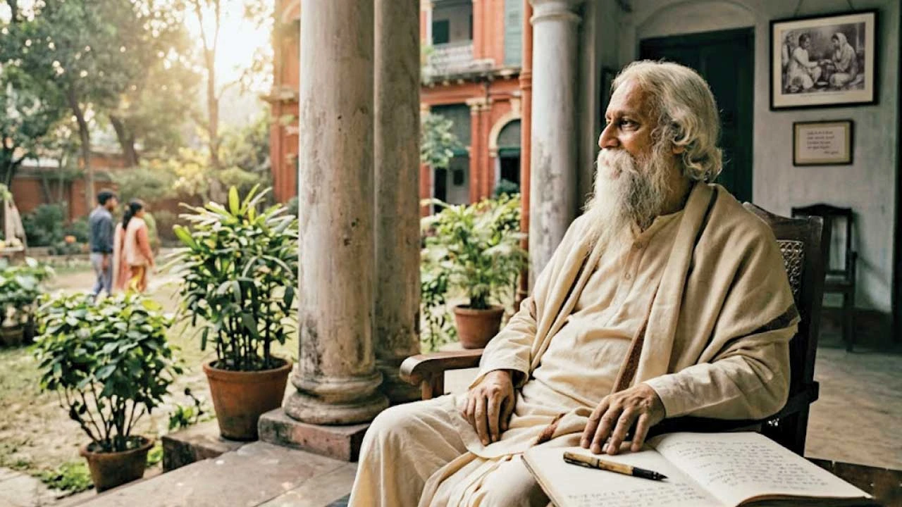 ટાગોર: ભારતીય આત્મા અને શાશ્વત પ્રેરણા.