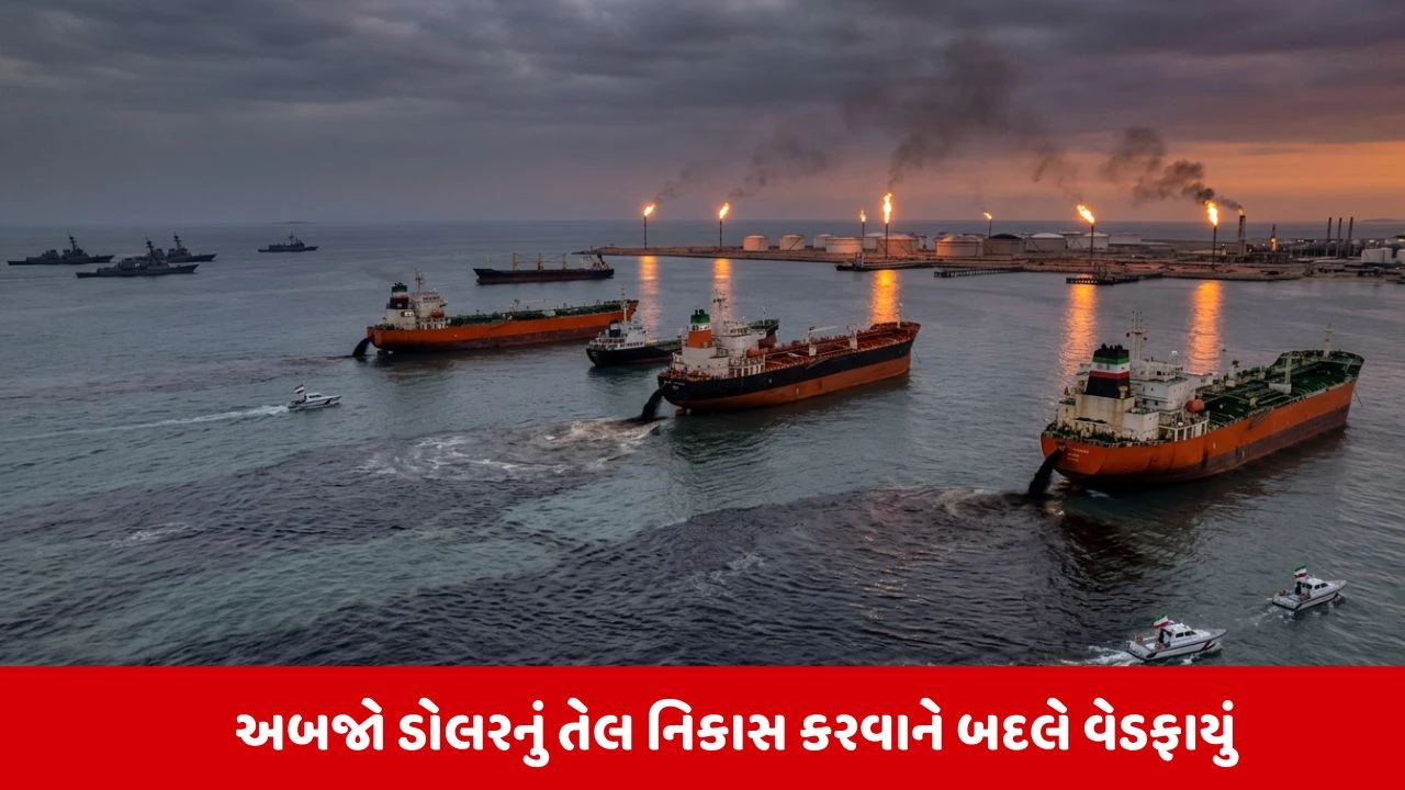ઈરાન: વૈશ્વિક તણાવમાં સમુદ્રમાં તેલનો સ્વાહા, કારણ ચોંકાવનારું.