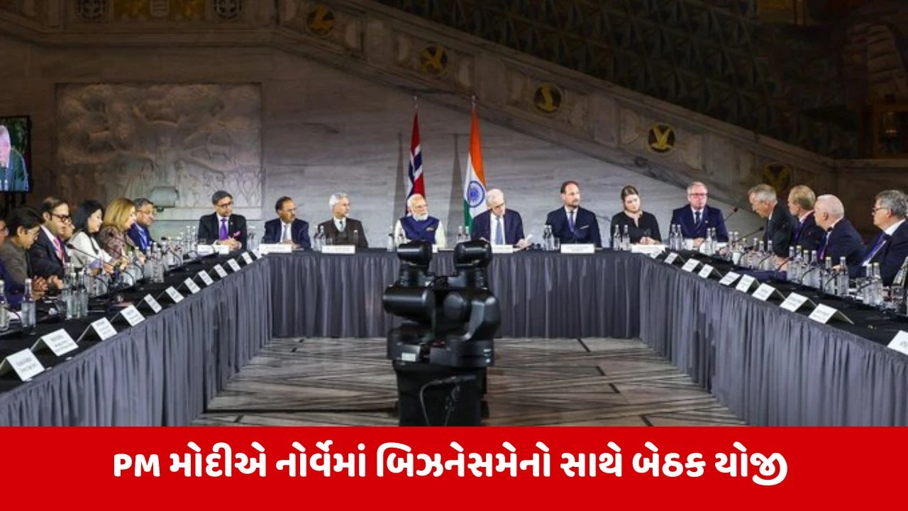 Norwayના બિઝનેસ લીડર્સને PM મોદીએ કહ્યું '12 વર્ષમાં ભારતનું ઈકોનોમિક DNA સંપૂર્ણ રીતે બદલાઈ ગયું'