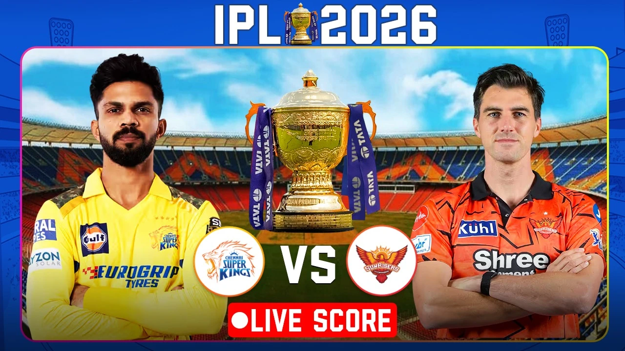 CSK Vs SRH Live: ચેન્નાઈએ હૈદરાબાદને જીત માટે આપ્યો 181 રનનો ટાર્ગેટ