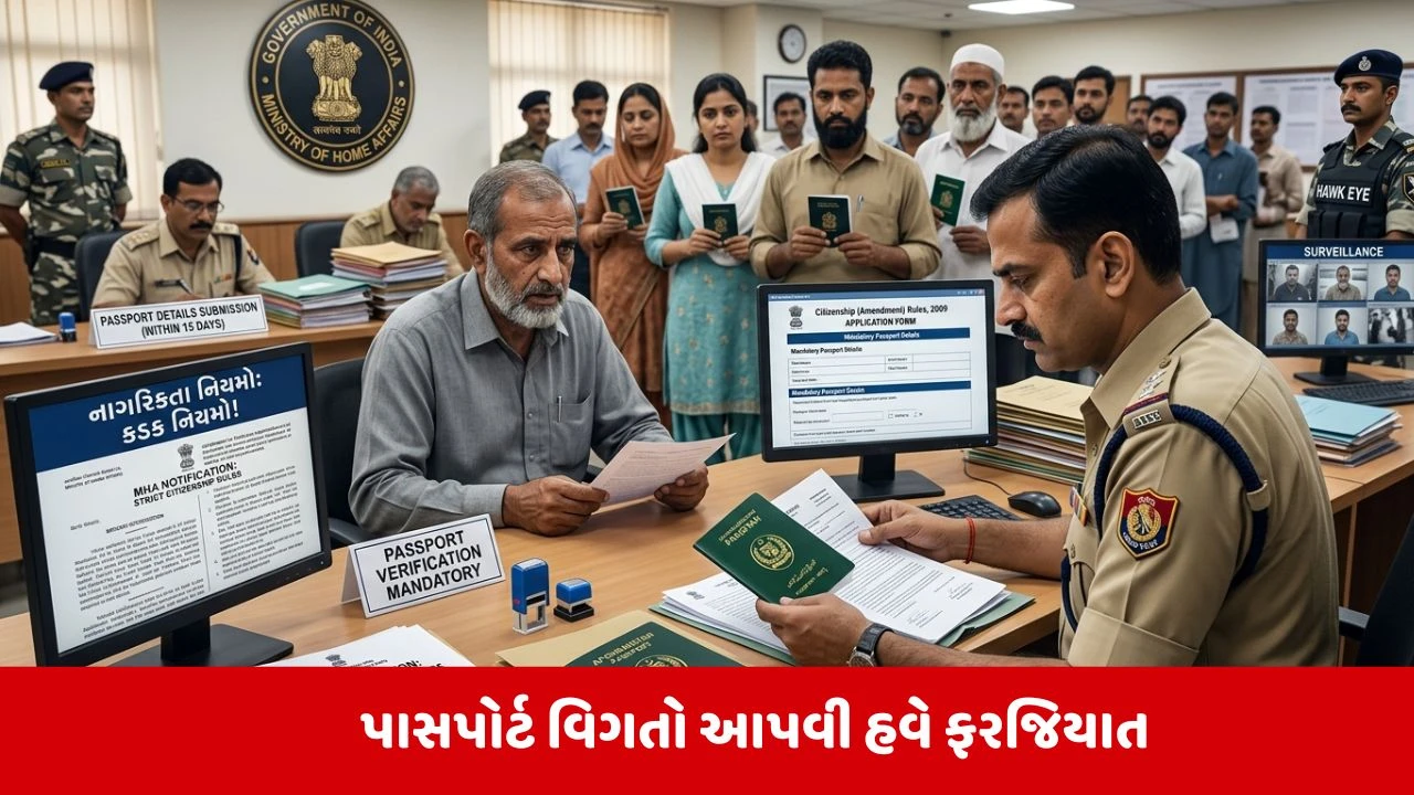 Citizenship Rules: નાગરિકતાને લઇને ભારત સરકાના નિયમો બન્યા કડક! આ ૩ દેશના અરજદારો પર બાજ નજર