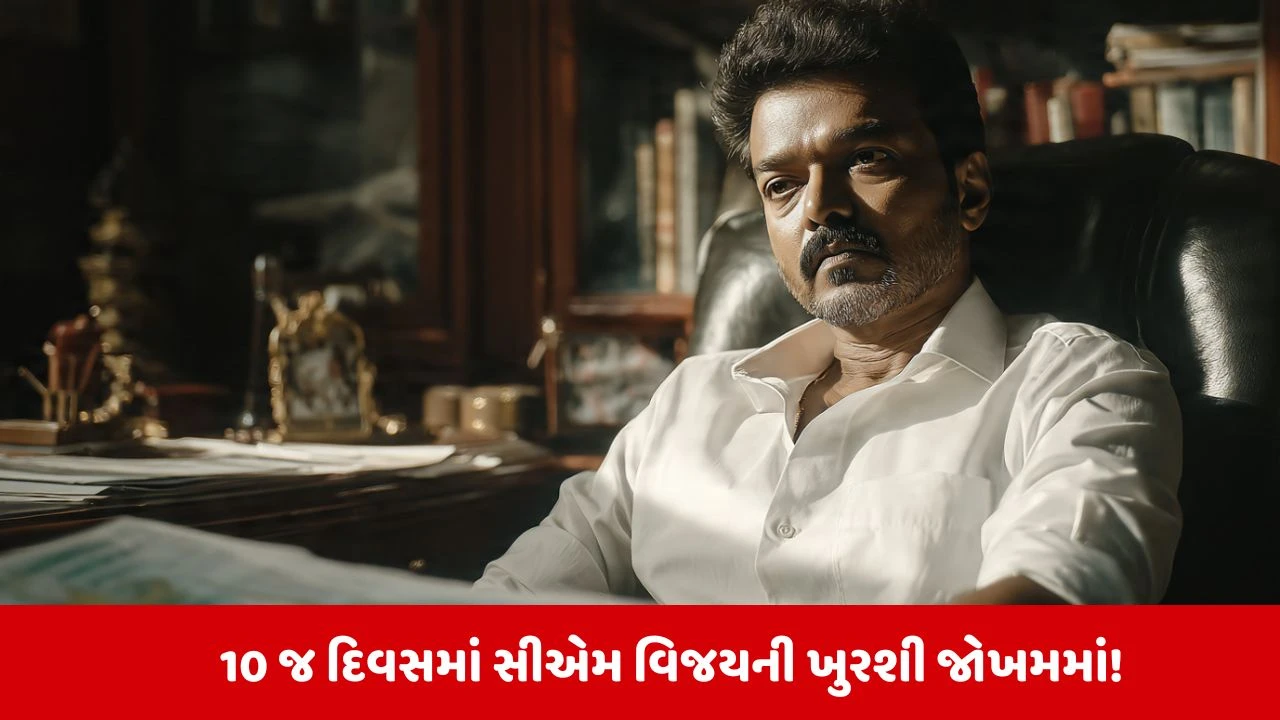 Vijay Thalapathy: મુખ્યમંત્રી બન્યાના 10 દિવસ બાદ જ વિજય થલાપતિની ખુરશી સંકટમાં! જાણો કેમ