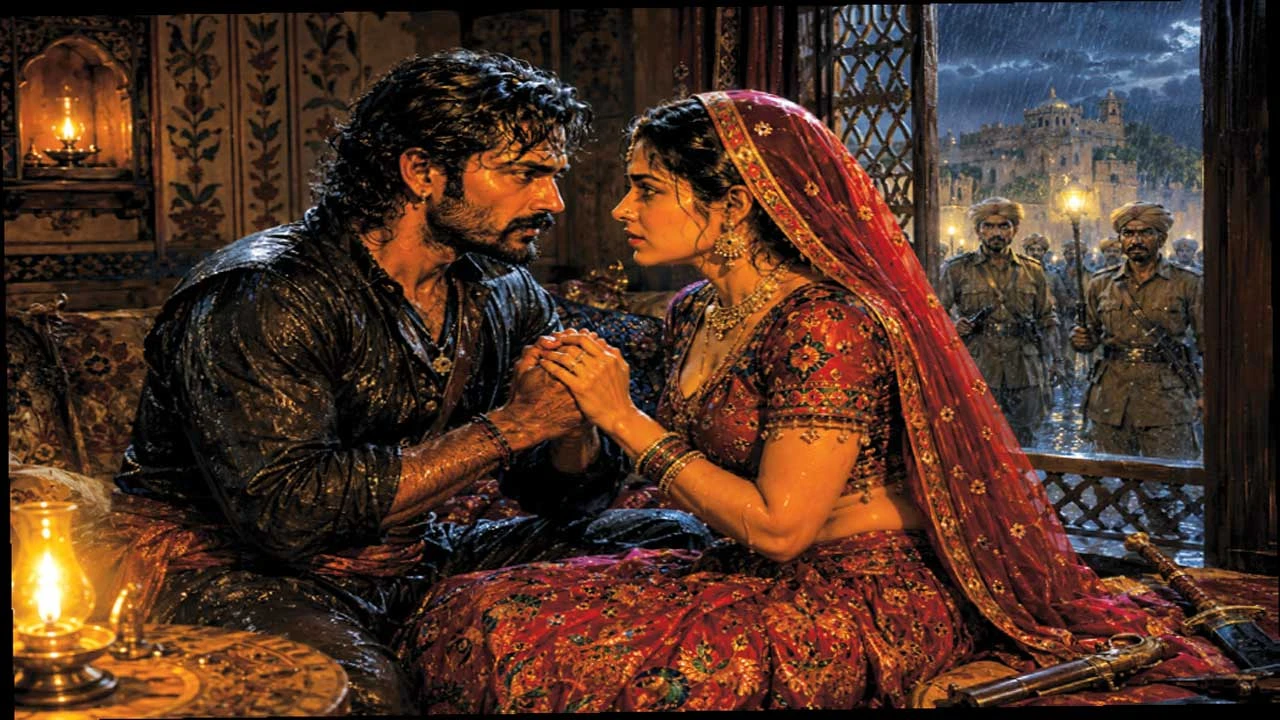 નારસંગની bravery અને રાણીનો love story.