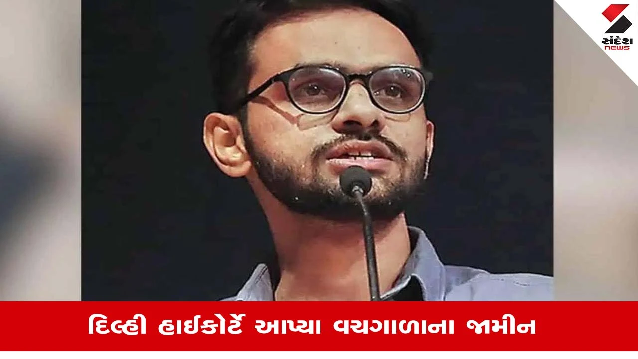 Umar Khalidને ત્રણ દિવસના શરતી જામીન, માત્ર એક મોબાઈલ રાખવાની મંજૂરી