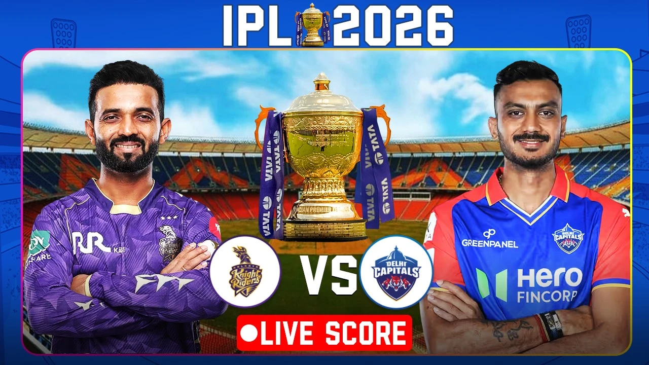 KKR Vs DC Live: દિલ્હીએ કોલકાતાને જીત માટે આપ્યો 204 રનનો ટાર્ગેટ