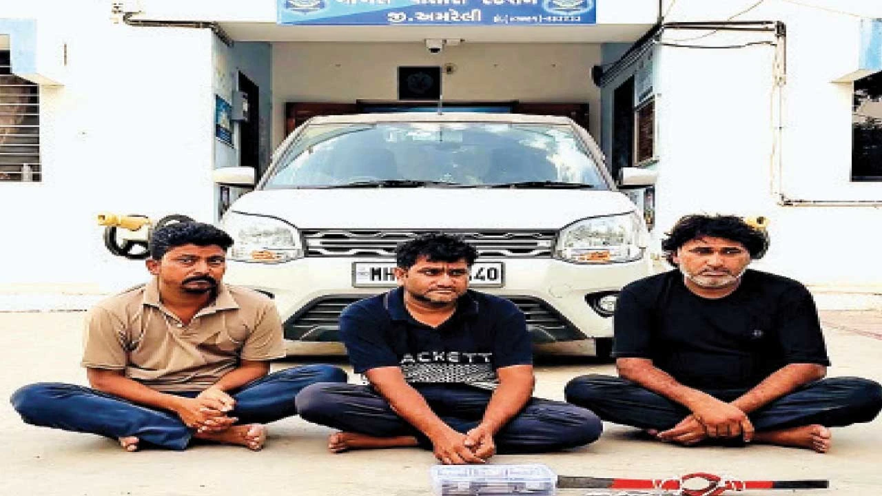 200 કિ.મી.નાં 150થી વધુ CCTV તપાસી ગેંગના 3 સાગરીતને ઝડપી લીધા, 5 હજૂ ફરાર