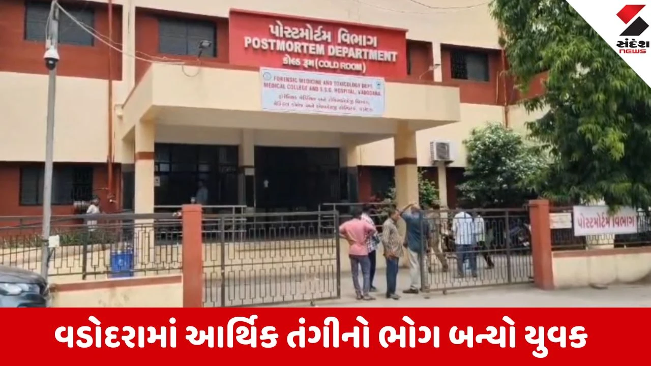 વડોદરાના છાણી વિસ્તારમાં ટાઇલ્સ કારીગરે આર્થિક તંગીથી કંટાળી ઝેરી દવા પીને જીવન ટૂંકાવ્યું.