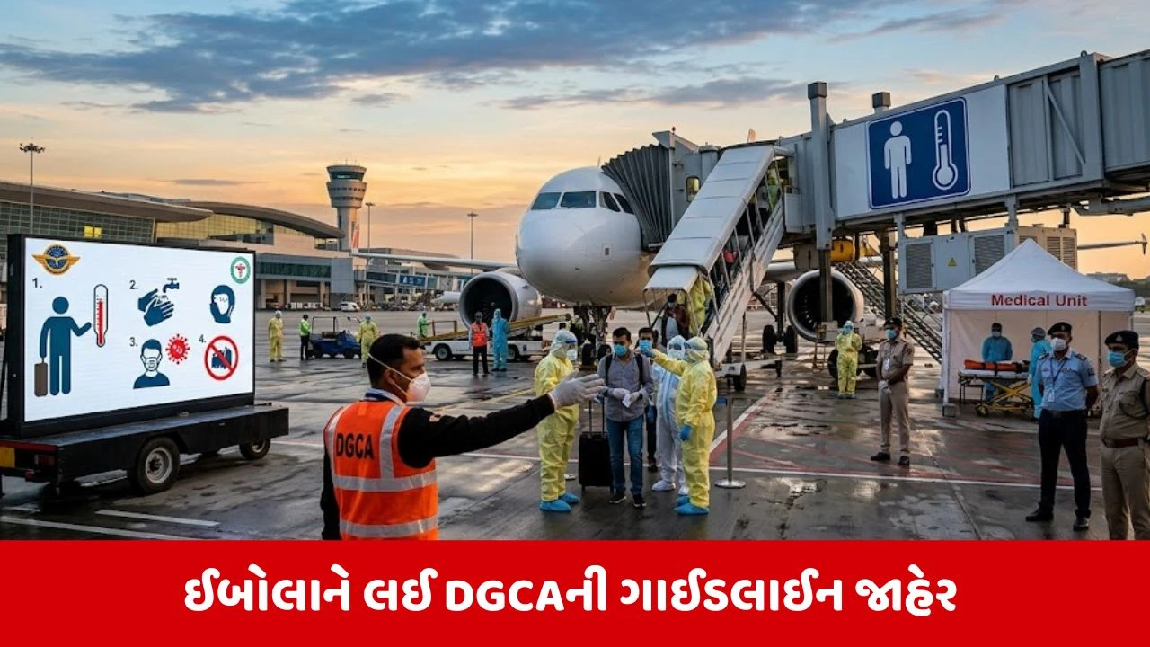 Ebola સંક્રમણને લઈ DGCAએ ગાઈડલાઈન કરી જાહેર, આ દેશોના મુસાફરો પર રહેશે નજર