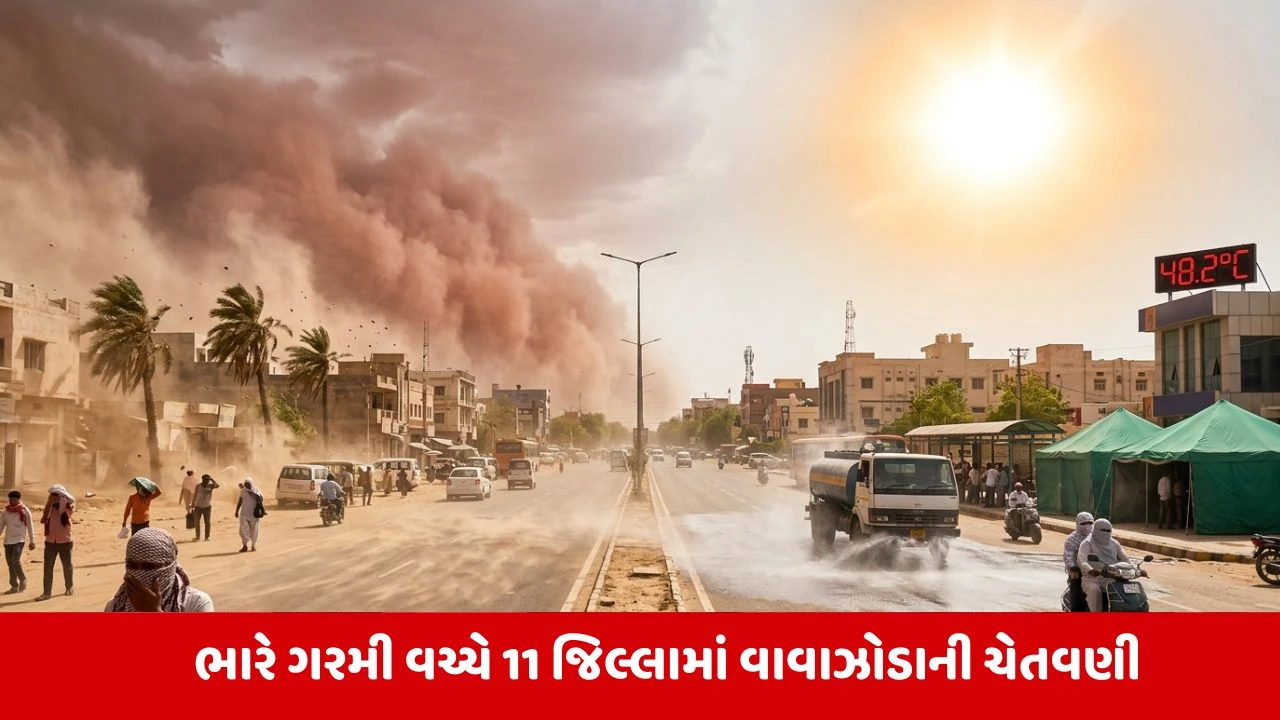 IMD વેધર અપડેટ્સ: રાજસ્થાનમાં અતિશય ગરમી, શ્રીગંગાનગર 48.2 ડિગ્રી સાથે ત્રીજું સૌથી ગરમ.