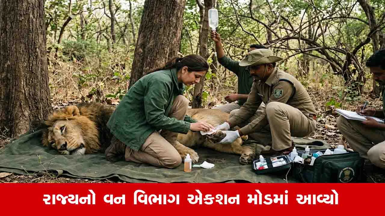 ગીરમાં સિંહોના મોતનો સિલસિલો ચાલુ: CDV વાયરસની આશંકાએ ચિંતા
