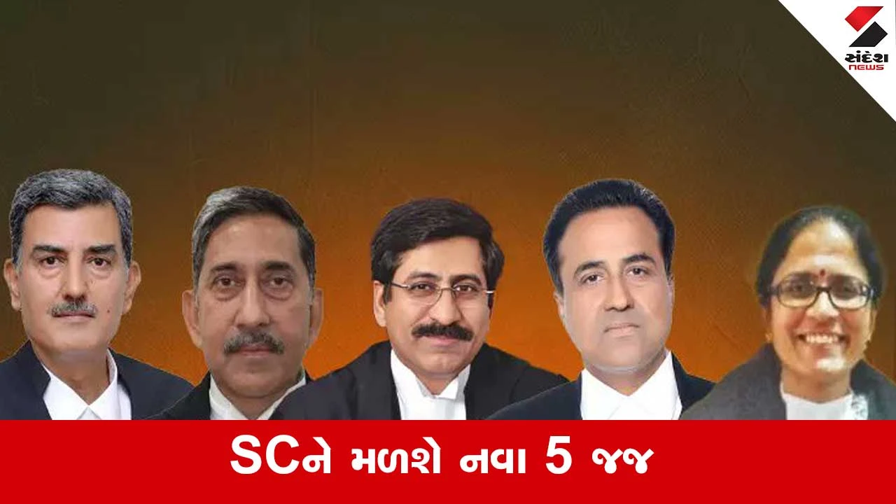 SCને 5 નવા જજની મળી મંજૂરી, વી મોહના SCમાં નિયુક્ત થનાર બીજા મહિલા જજ