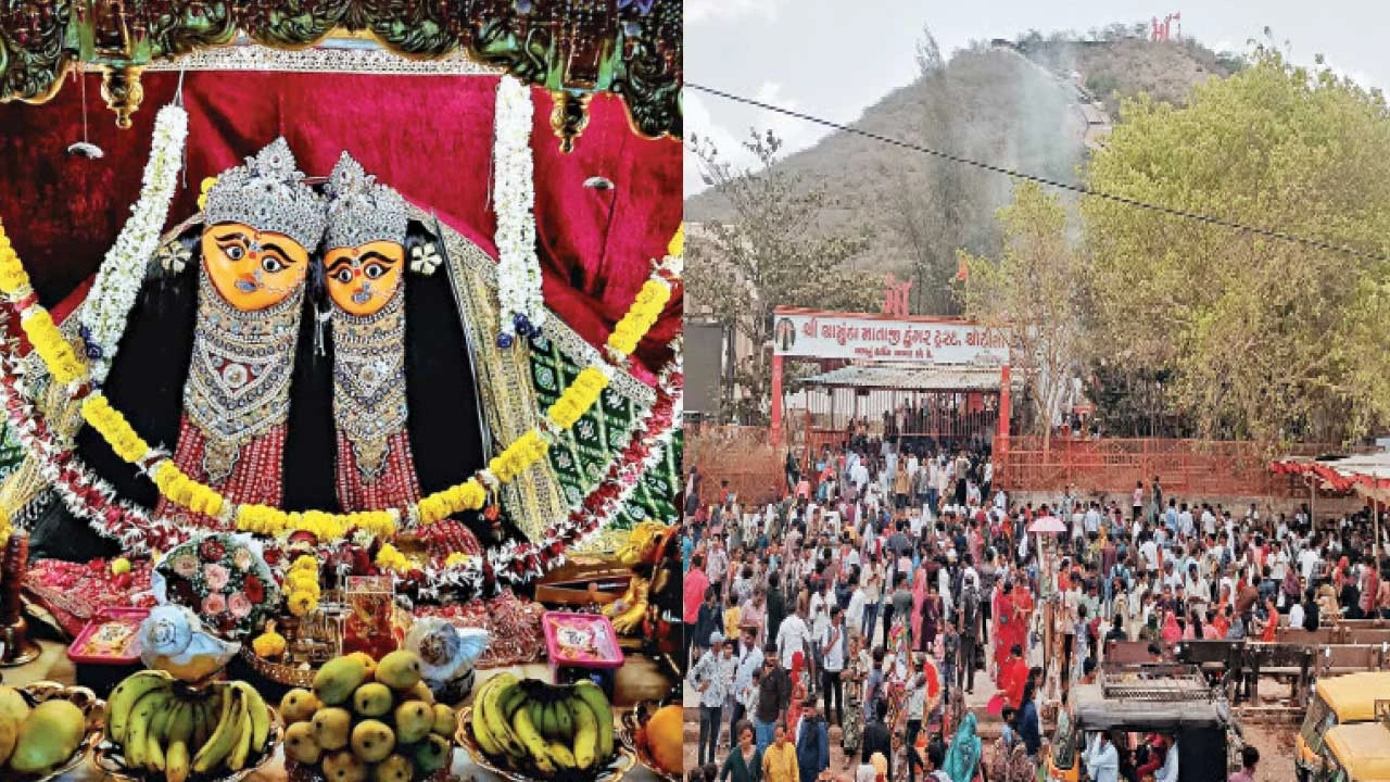 અધિક માસની પૂનમે ચોટીલામાં માઈભક્તોનો સાગર.