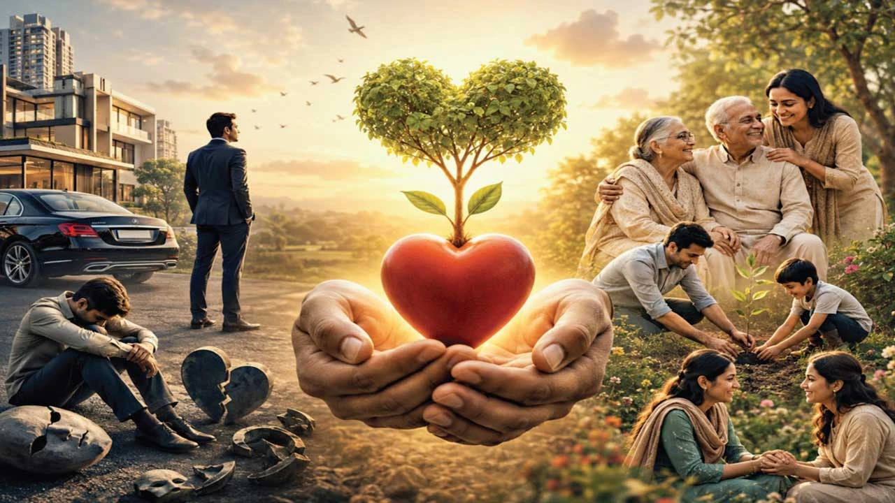 જીવનના મૂલ્યોના રોકાણ: ભૌતિક કરતાં ભાવનાત્મક સંપત્તિનું મહત્વ