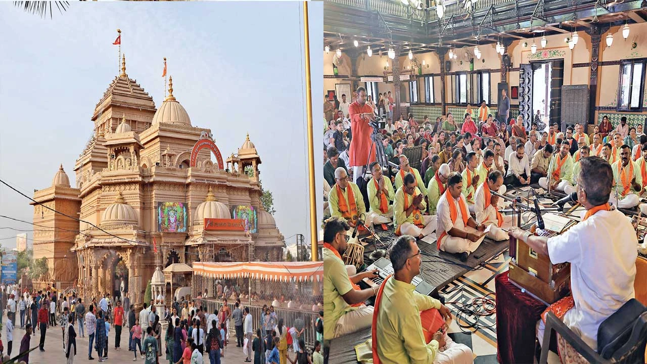 Botad: સાળંગપુરધામમાં પવિત્ર અધિક માસ નિમિત્તે સંગીતમય સુંદરકાંડ પાઠનું ગાન