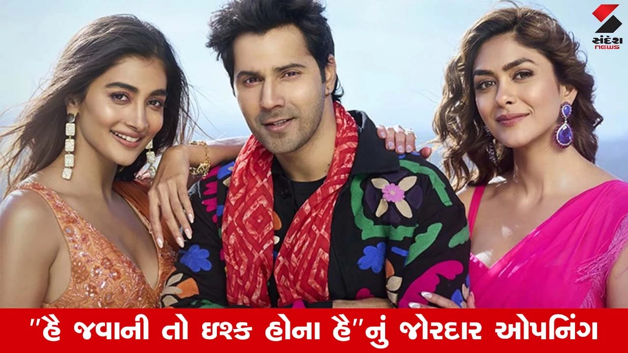 Varun Dhavanની "હૈ જવાની તો ઇશ્ક હોના હૈ"નો બોક્સ ઓફિસ પર ચાલ્યો જાદુ, 1s Dayએ ₹7.50 કરોડની કમાણી