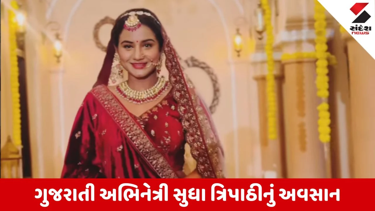 Dholiwood News: ગુજરાતી અભિનેત્રી સુધા ત્રિપાઠીનું નિધન, વિક્રમ ઠાકોર સાથે આપી છે સુપરહિટ ફિલ્મ
