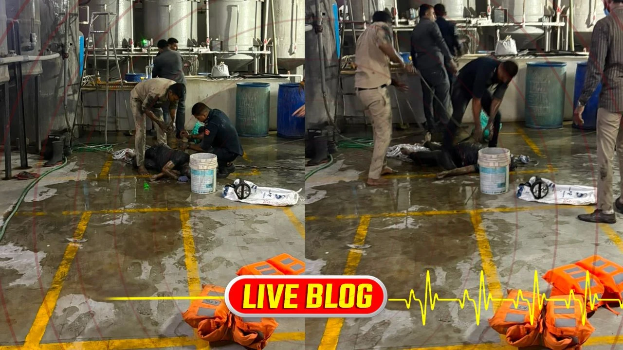 Gujarat Latest News Updated: સુરતની ખાંડ બજારમાં ETP પ્લાન્ટની સફાઈ દરમિયાન ગેસ ગળતર, 4 શ્રમિકોના ગૂંગળામણથી મોત