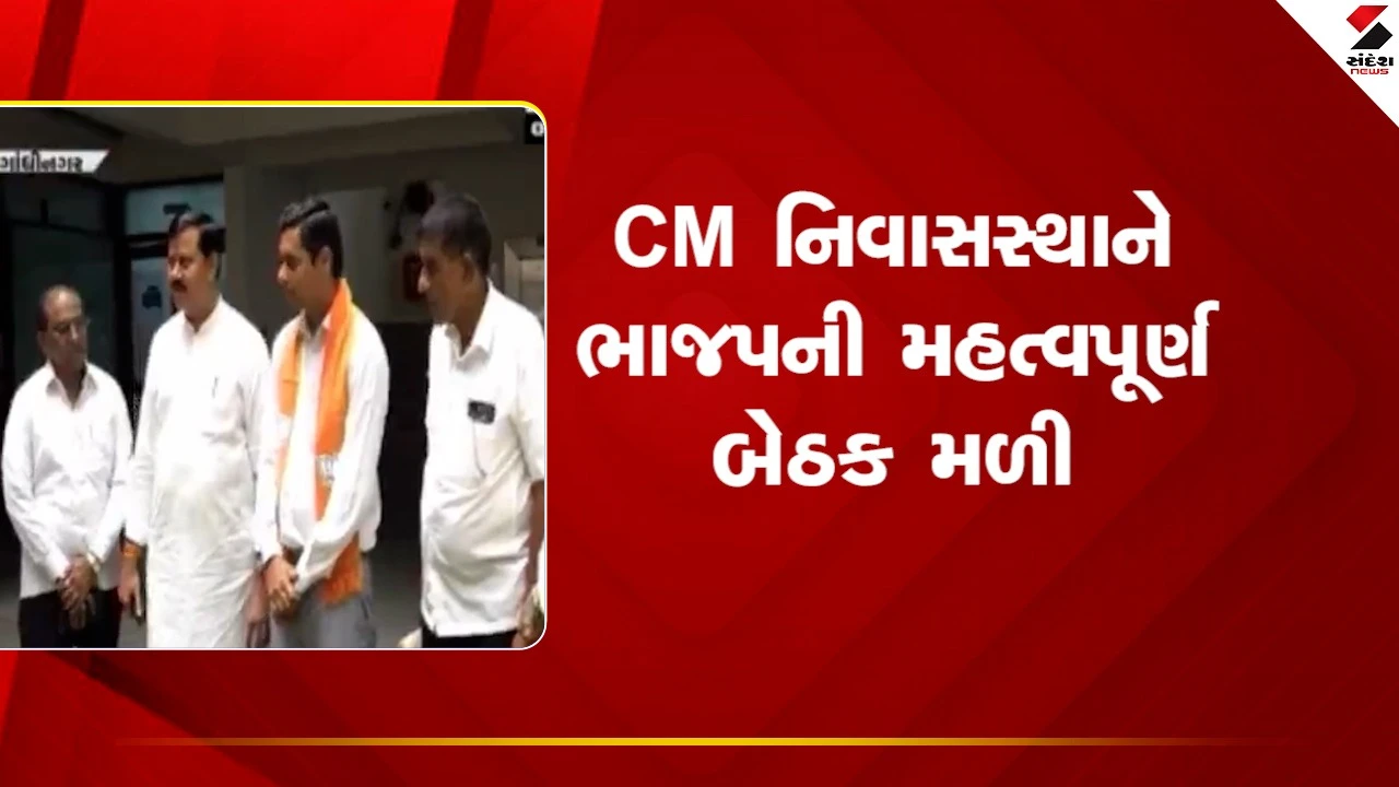Gujarat News: ગાંધીનગર ખાતે ભાજપની મહત્વની બેઠક મળી