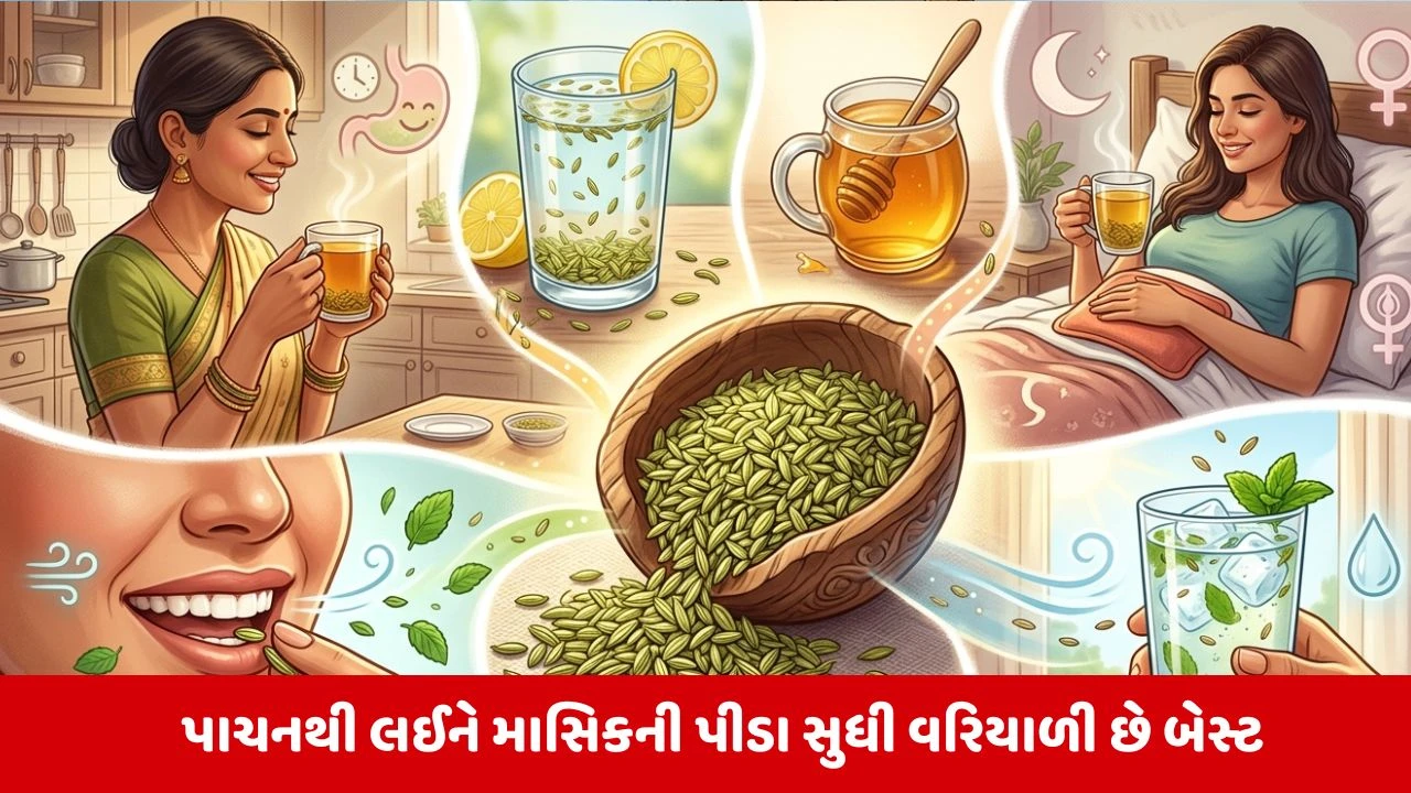 Fennel Seeds: વજન ઉતારવાથી ળઇને માસિક પીડા સુધીમાં મેજીક છે રસોડાનું એક નાનું બીજ!