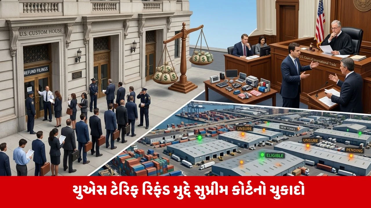 Tariff Refund ને લઇને અમેરિકામાં નવો વિવાદ શરૂ,હજારો કંપનીઓના નસીબનો ફેંસલો