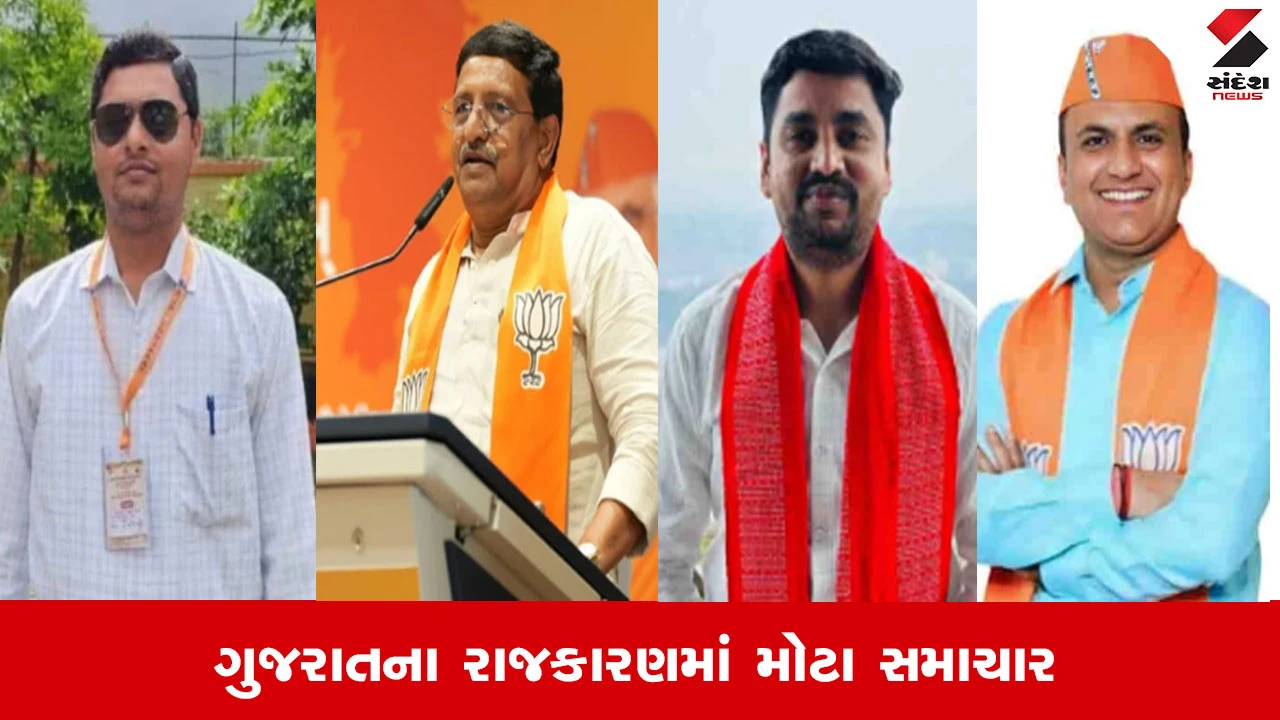 Gujarat News: રાજ્યસભાની ચાર બેઠકો પર નહીં યોજાય ચૂંટણી, ગુજરાત ભાજપના ચાર ઉમેદવારો બિનહરિફ જાહેર
