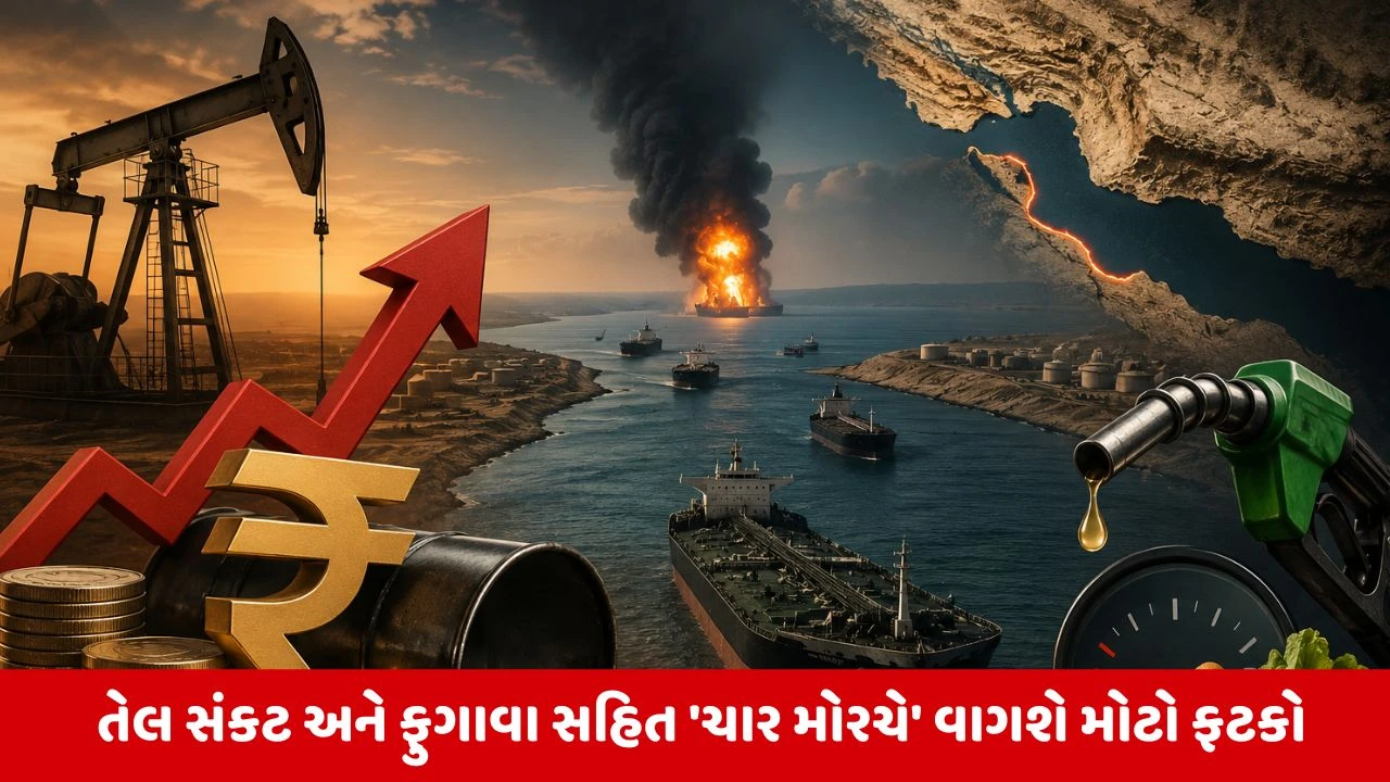Strait of Hormuz  બંધ, ભારતમાં ઇંધણનું ગંભીર સંકટ! આ 4 વસ્તુઓ પર પણ  પડશે અસર!