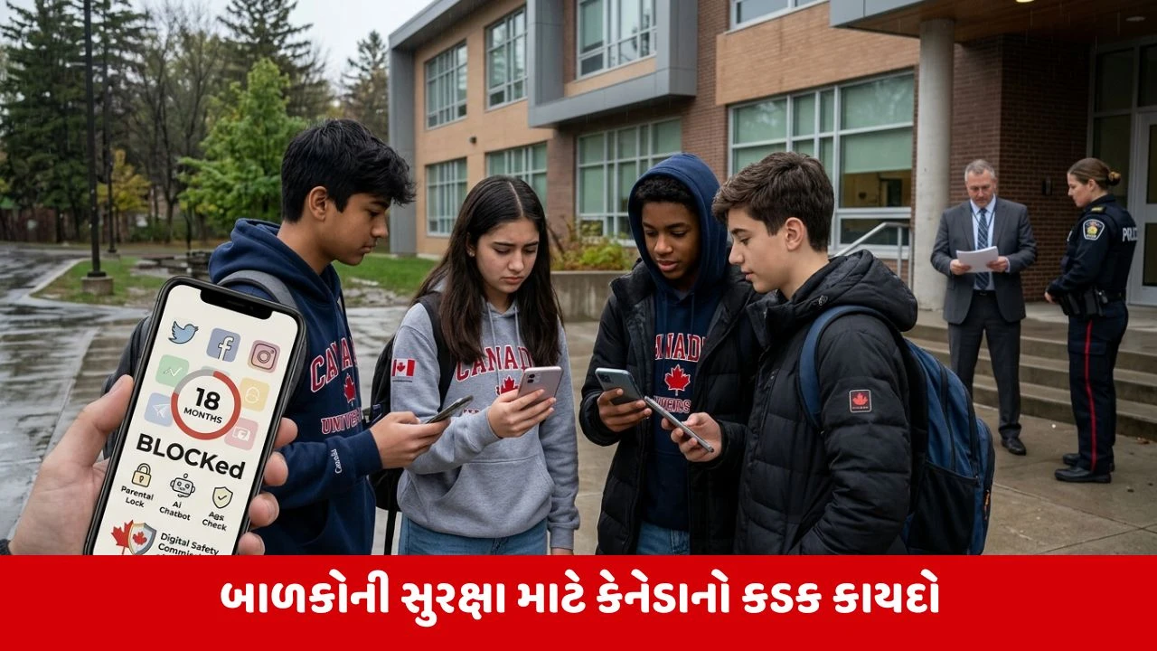 Canada: ઓસ્ટ્રેલિયા બાદ હવે કેનેડાએ 16 વર્ષની નાના બાળકો માટે સોશિયલ મીડિયા પર લગાવ્યો પ્રતિબંધ