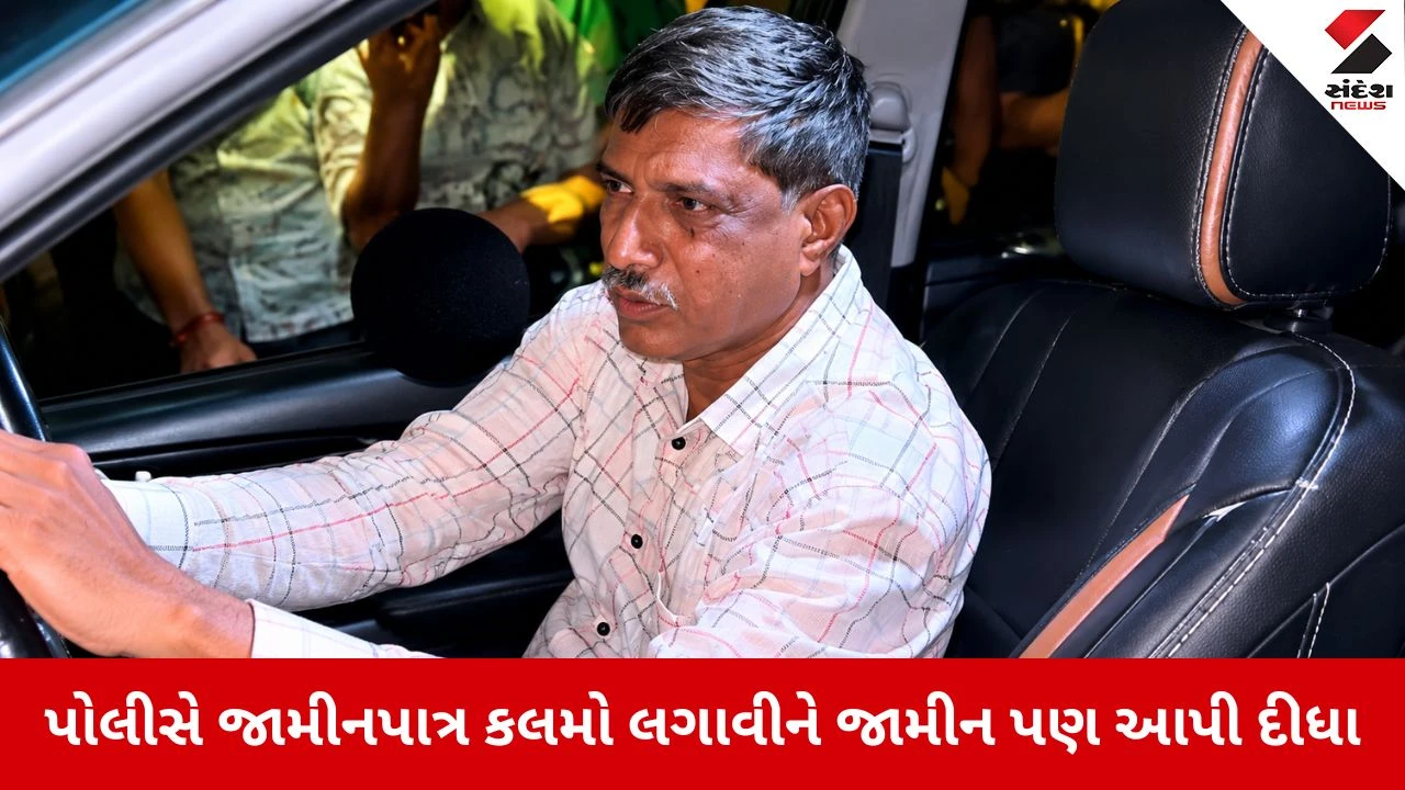 Surat : અઠવાગેટ પાસે દારૂના નશામાં બસને ઠોકનાર ASI અજય પટેલ આખરે સસ્પેન્ડ, વીડિયો વાયરલ થયા બાદ એક્શન