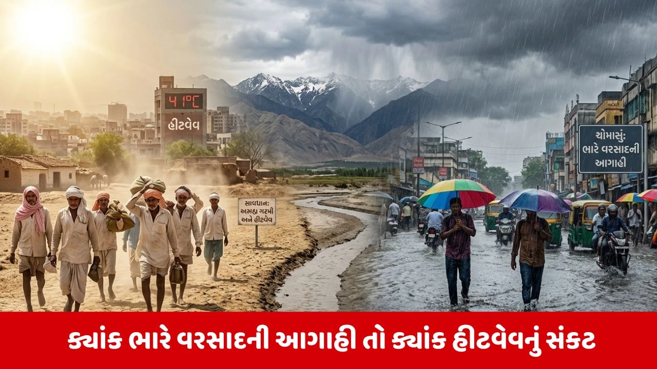 દિલ્હી સહિત અનેક રાજ્યોમાં વાવાઝોડાં સાથે ભારે વરસાદનું એલર્ટ, નાગરિકો સાવચેત રહો!