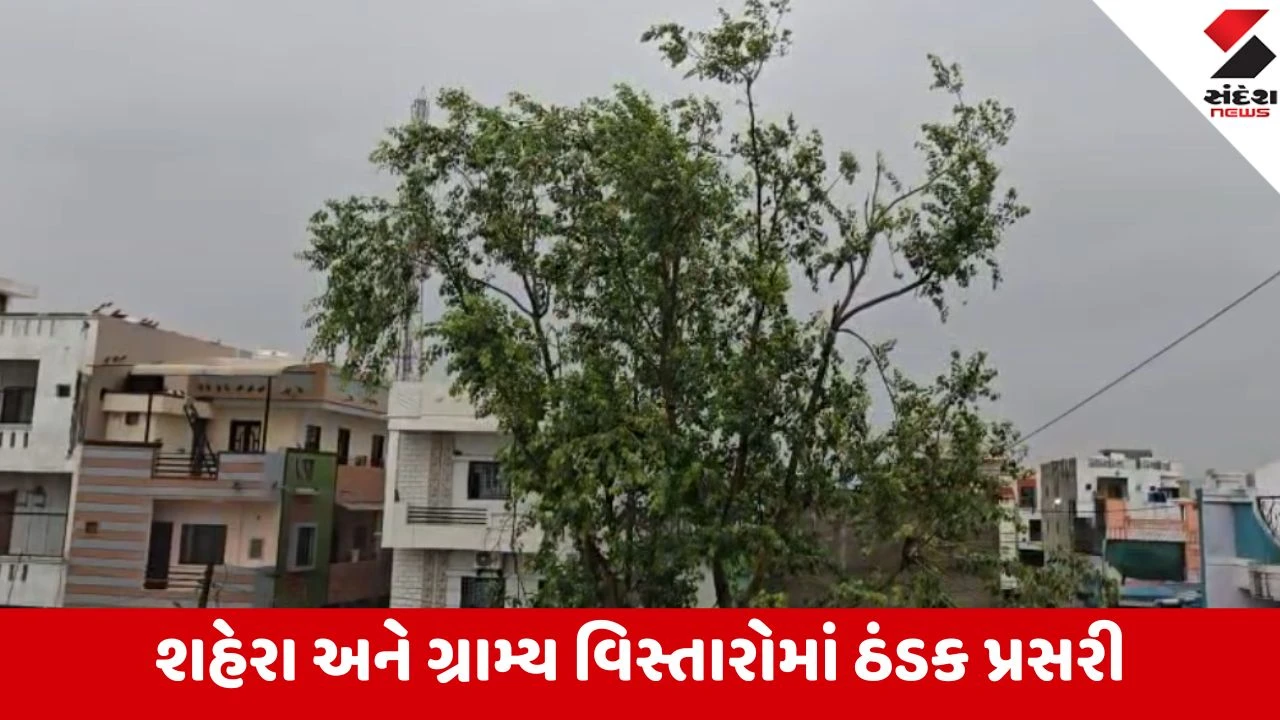 Panchmahal: શહેરા પંથકમાં કાળાડિબાંગ વાદળો વચ્ચે મેઘરાજાનું આગમન, અસહ્ય ગરમીમાંથી મળી મોટી રાહત